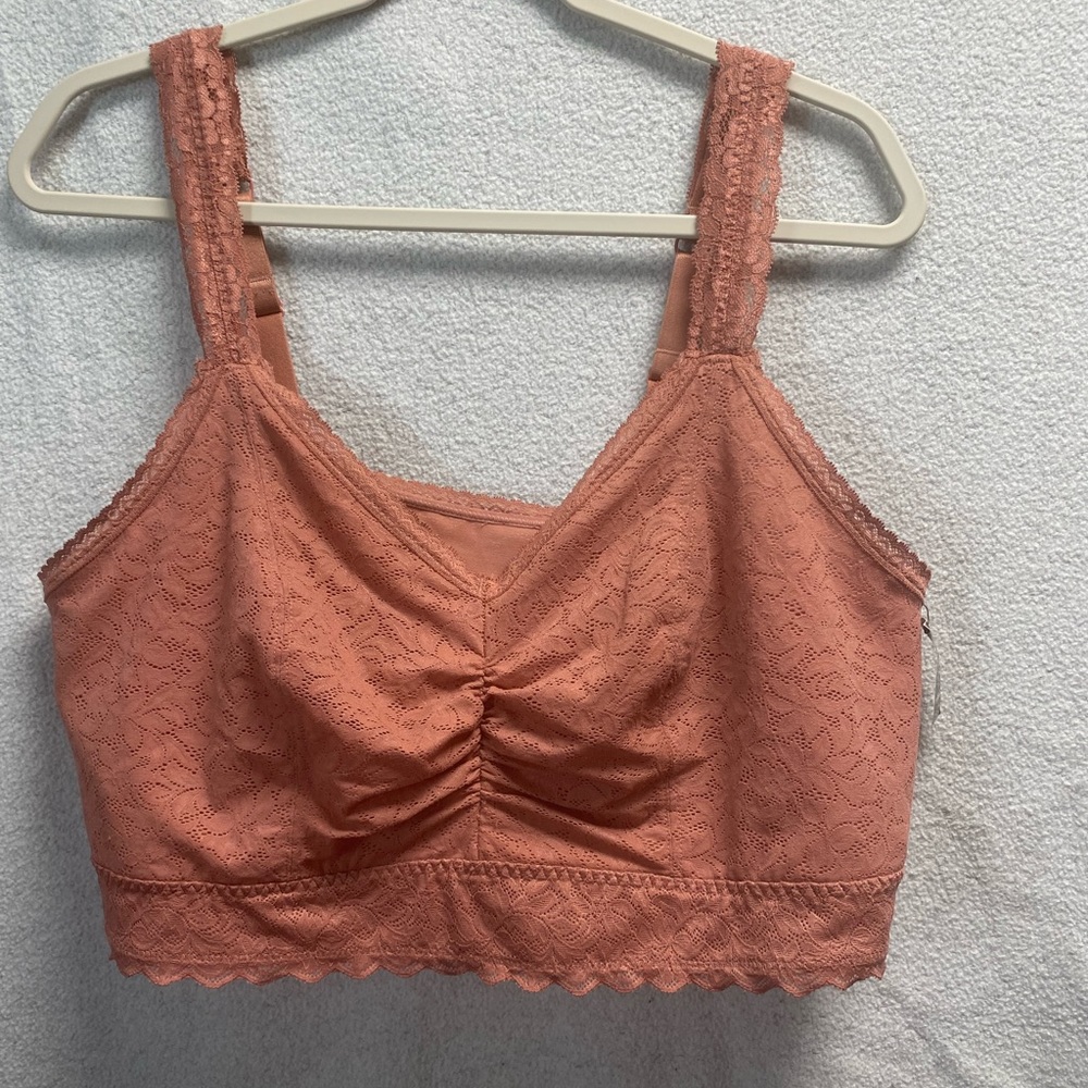 Torrid Rose color bralette